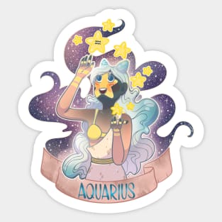 Aquarius Sticker